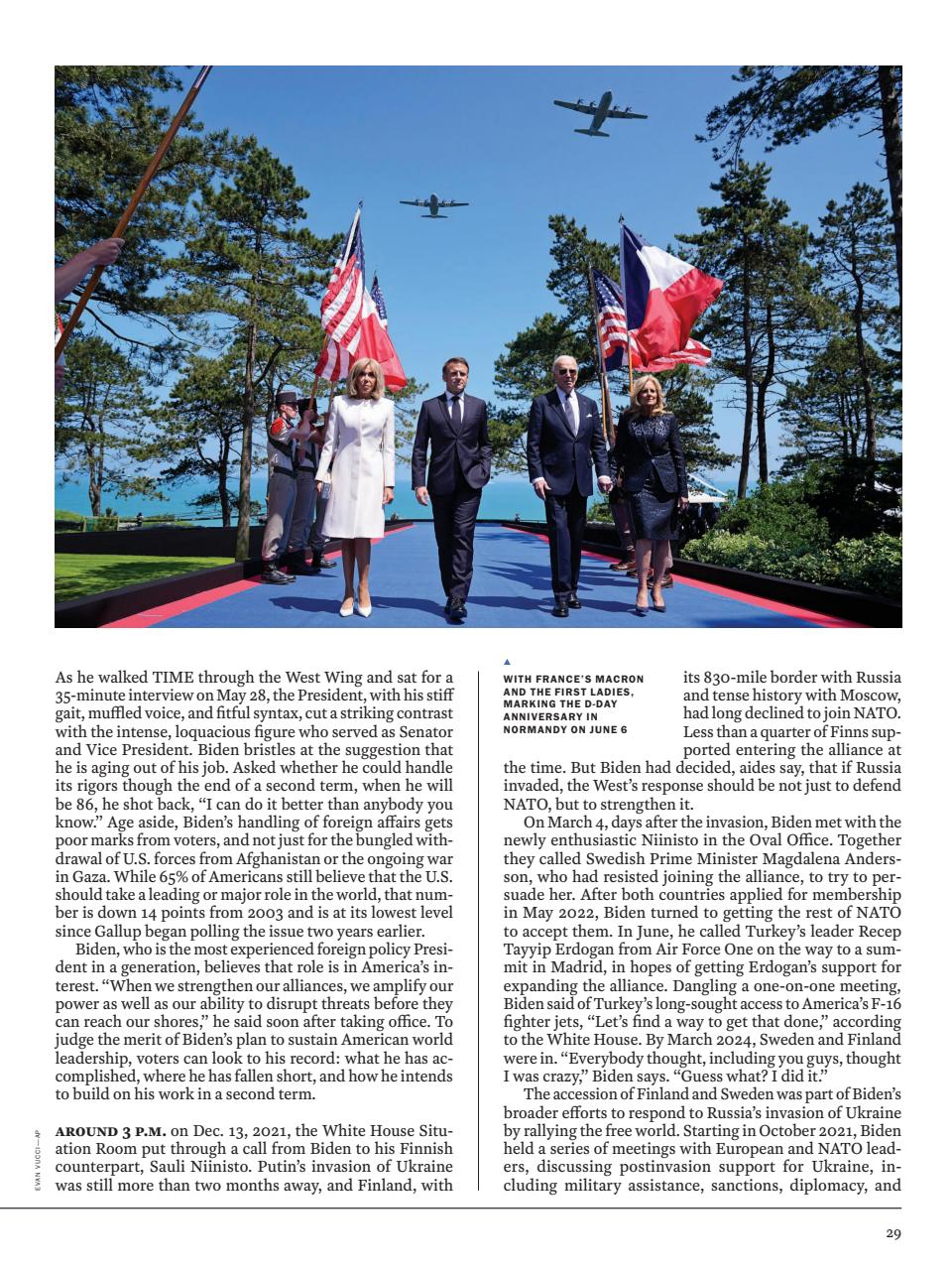 TIME Magazine Europe Preview Pages