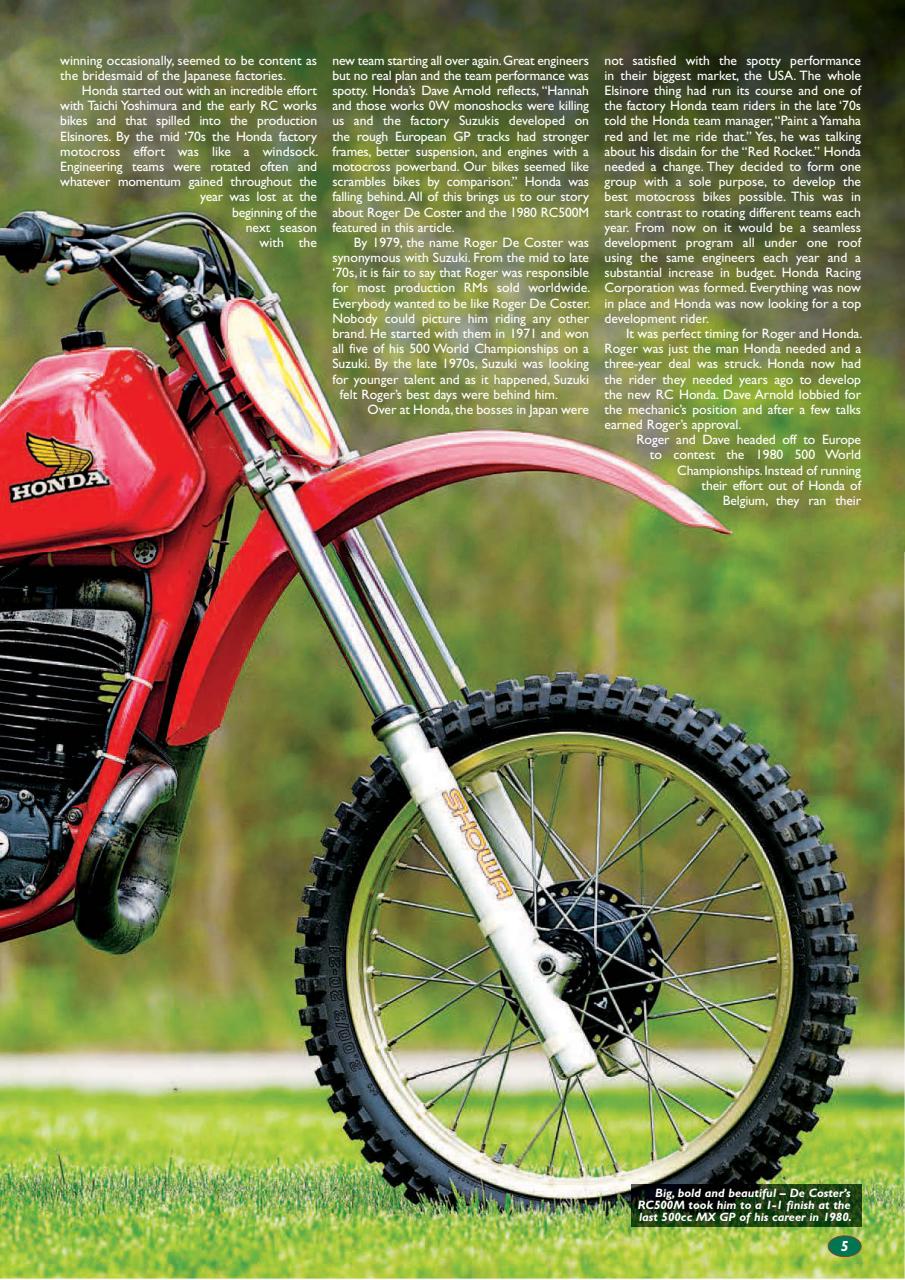 VMX Magazine Preview Pages