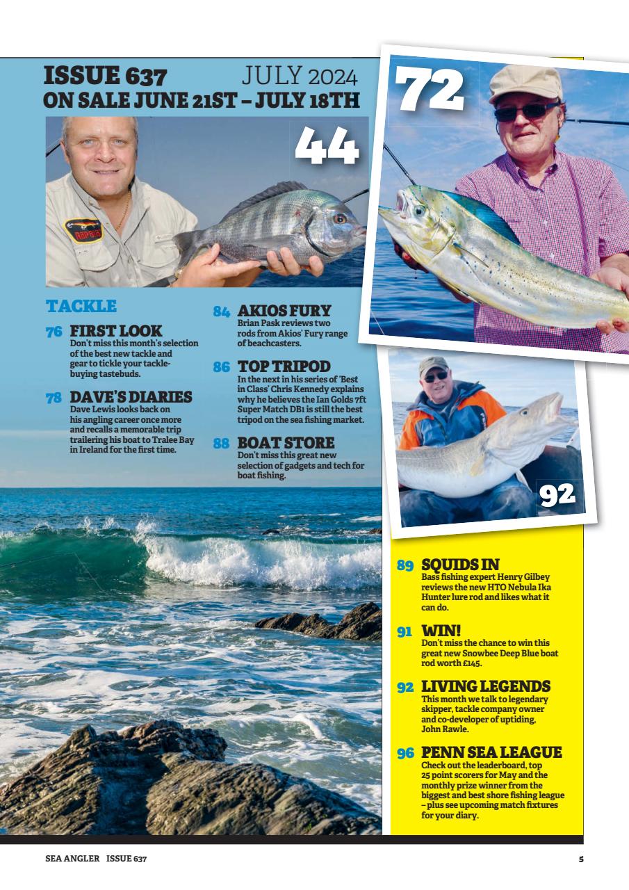Sea Angler Preview Pages