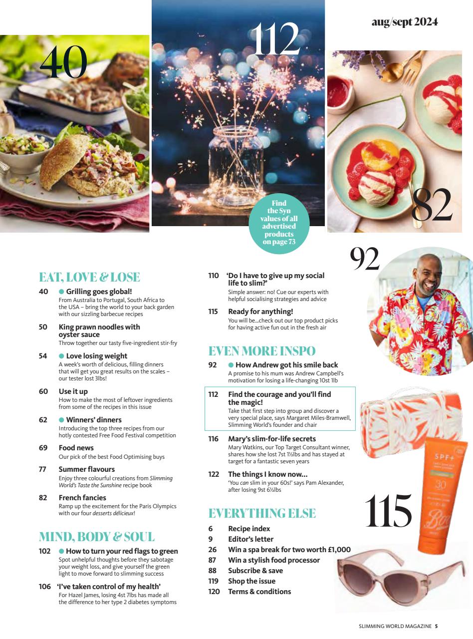 Slimming World Preview Pages