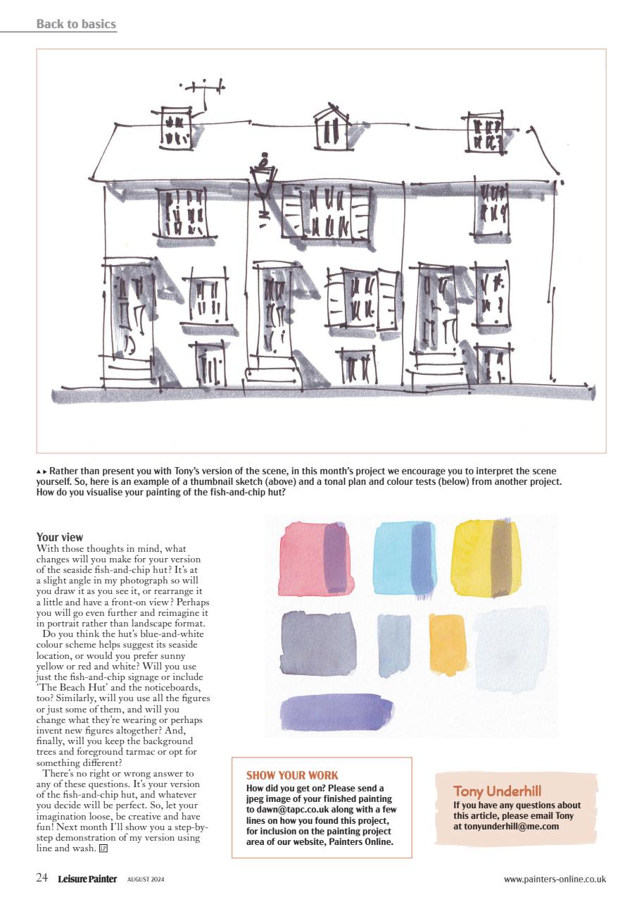 Leisure Painter & The Artist Preview Pages