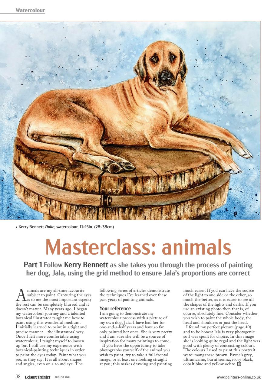 Leisure Painter & The Artist Preview Pages