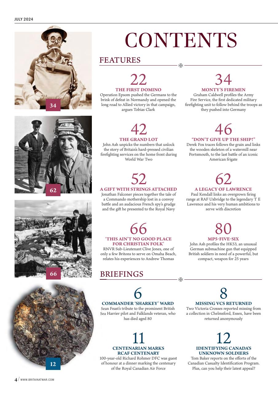 Britain at War Magazine Preview Pages