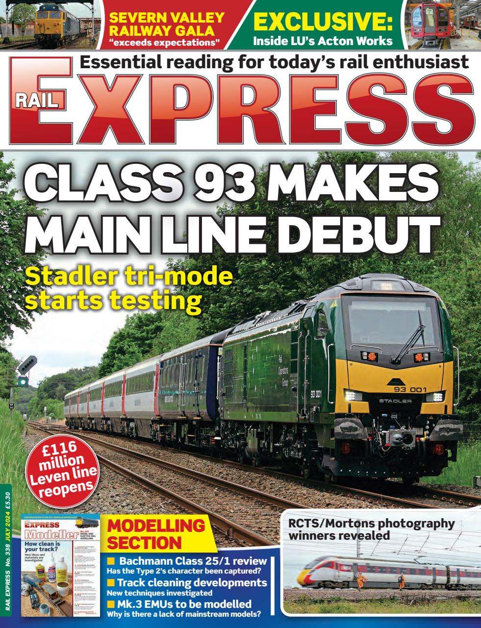 Rail Express Preview Pages