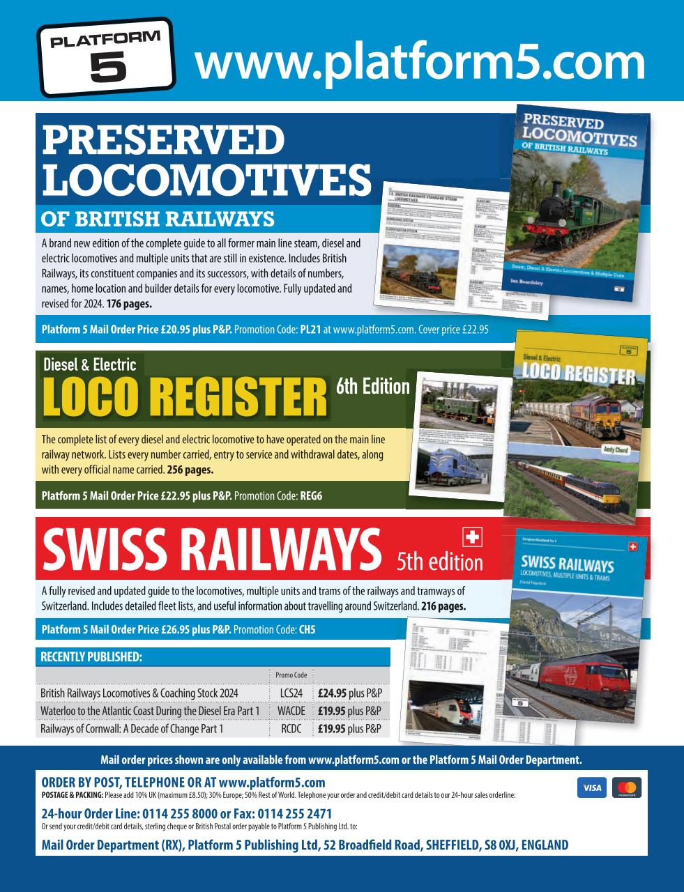 Rail Express Preview Pages