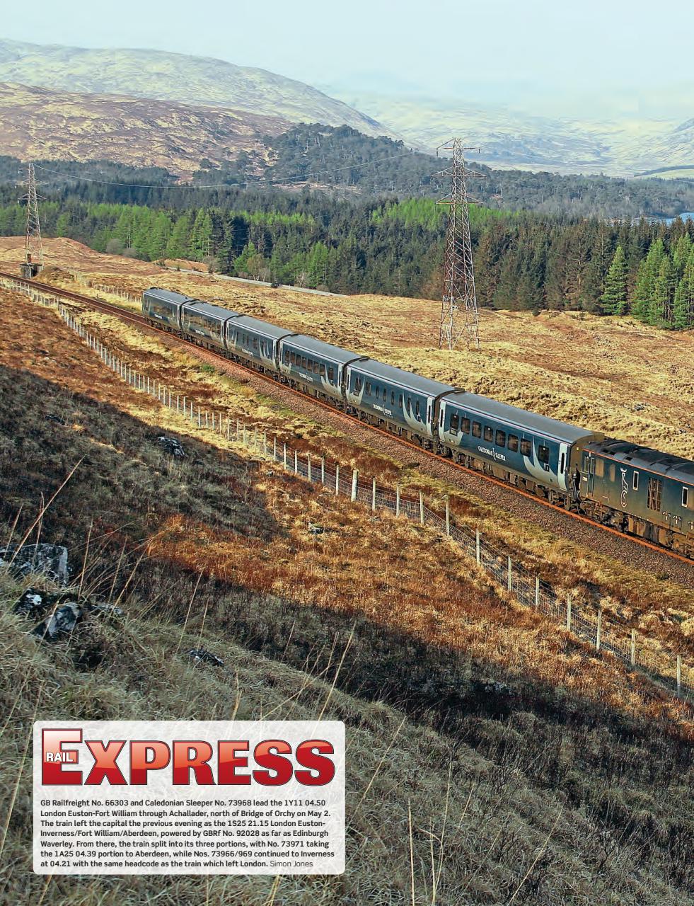 Rail Express Preview Pages