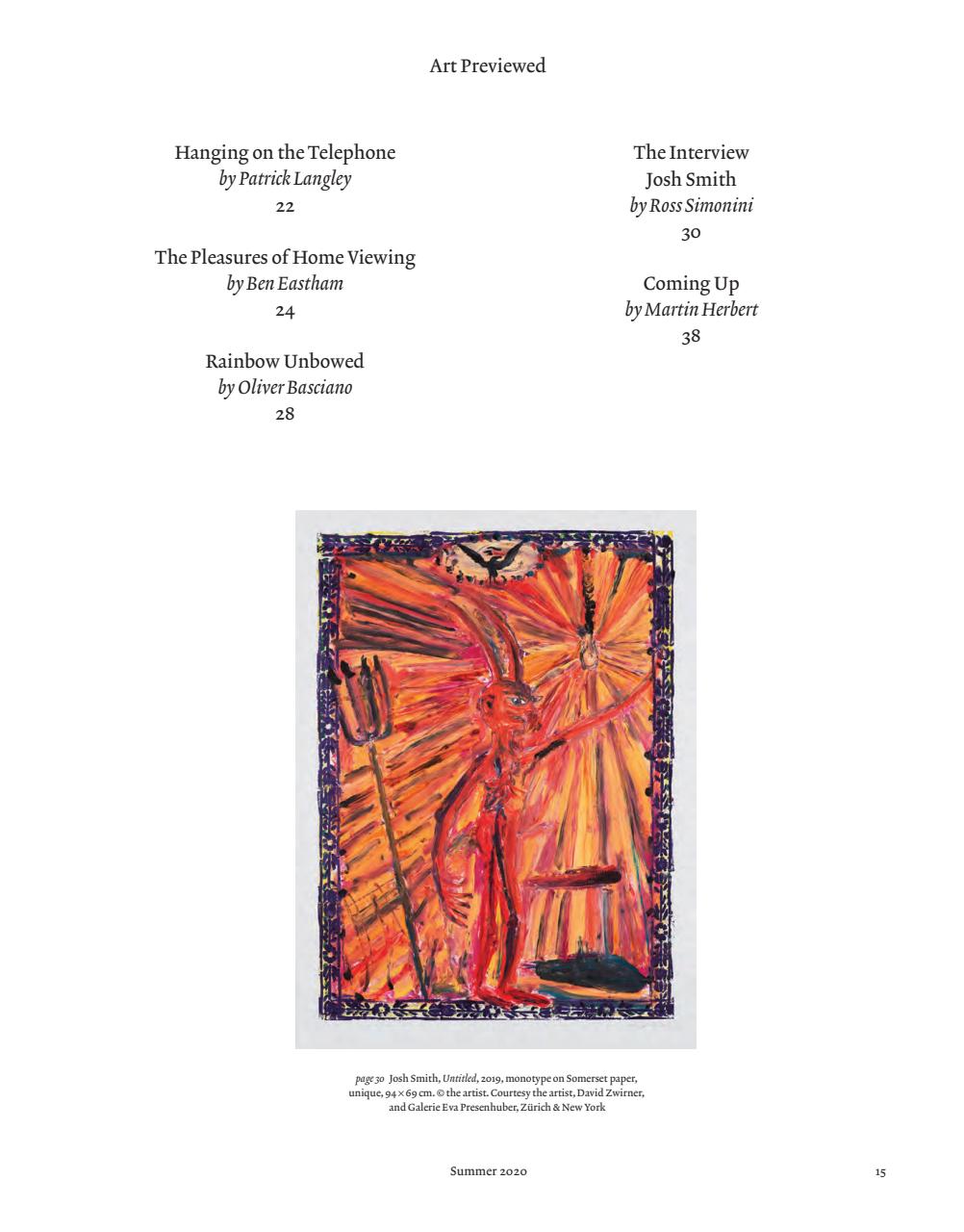 ArtReview Preview Pages