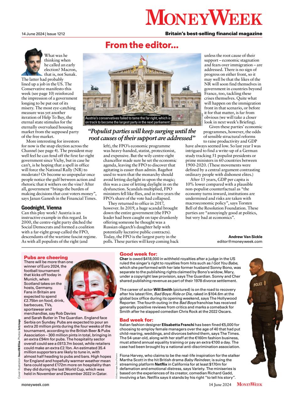 MoneyWeek Preview Pages
