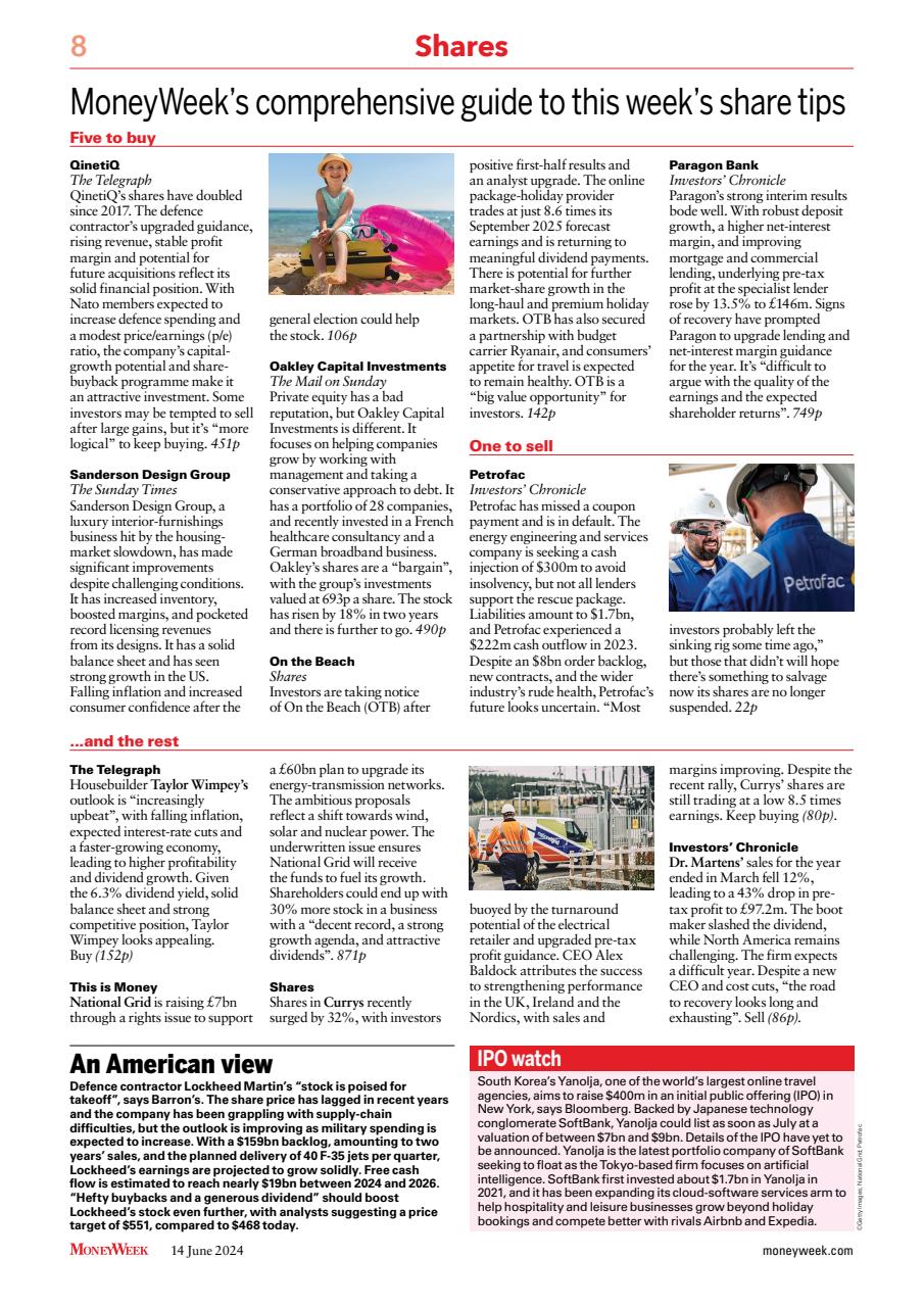 MoneyWeek Preview Pages