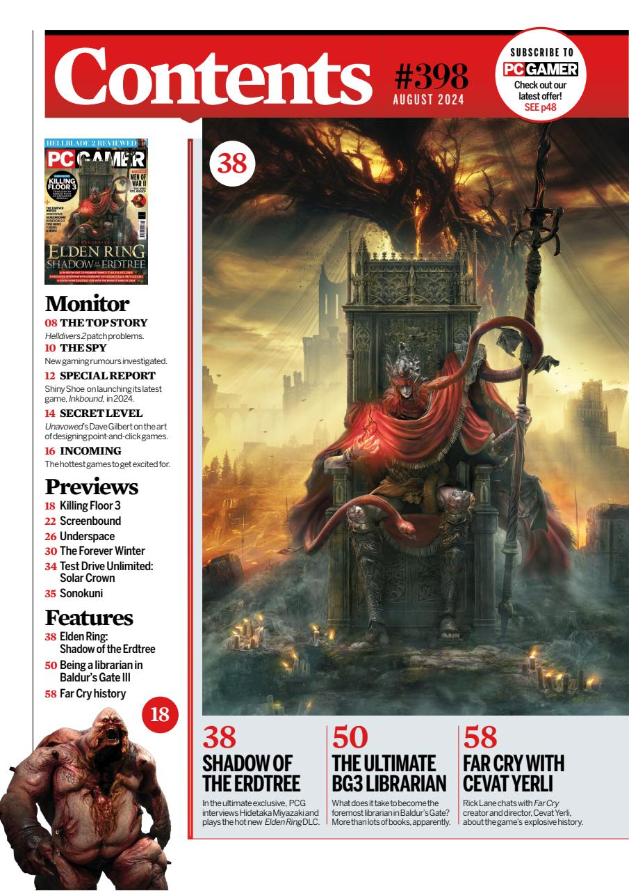 PC Gamer (UK Edition) Preview Pages