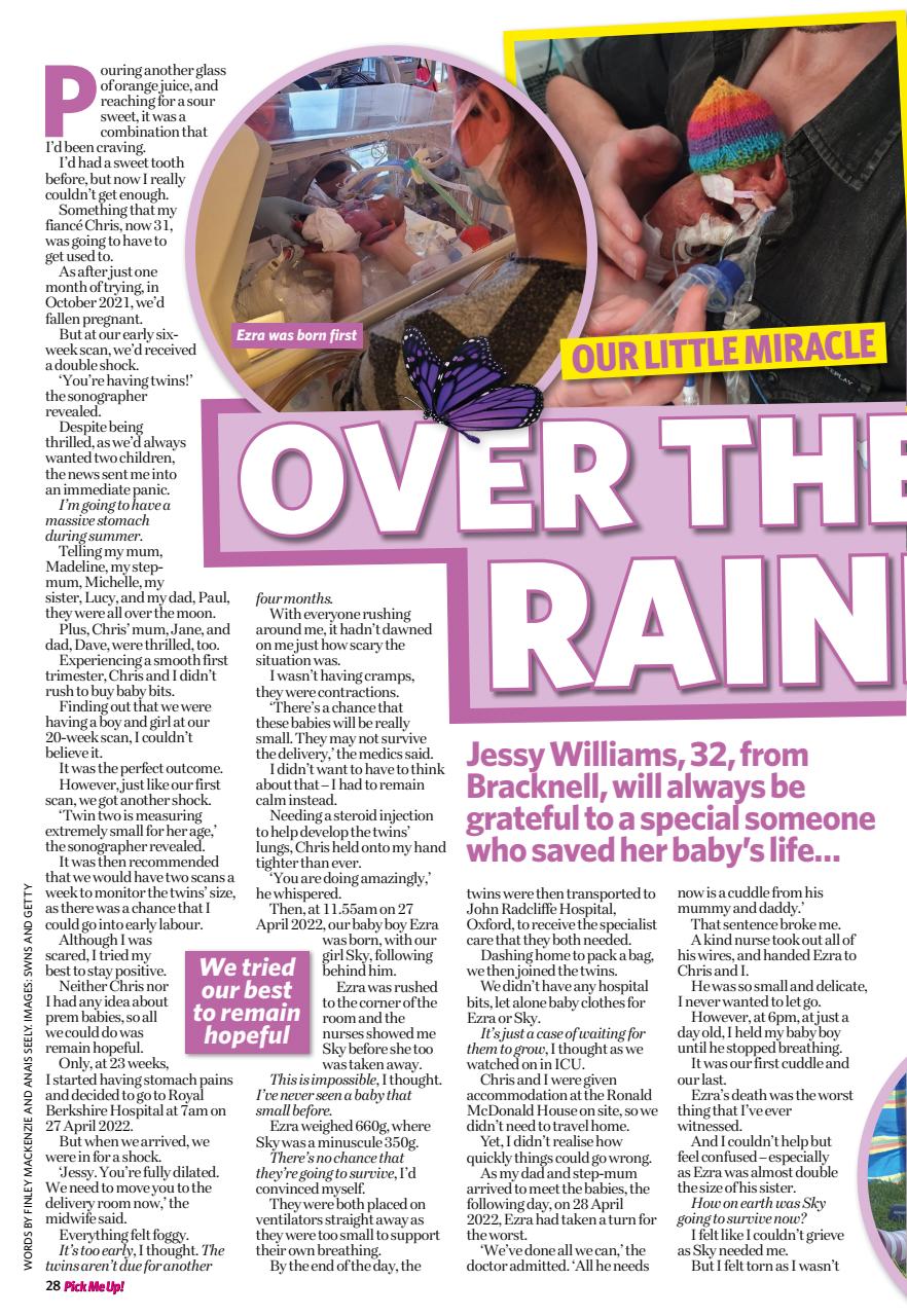 Pick Me Up Preview Pages