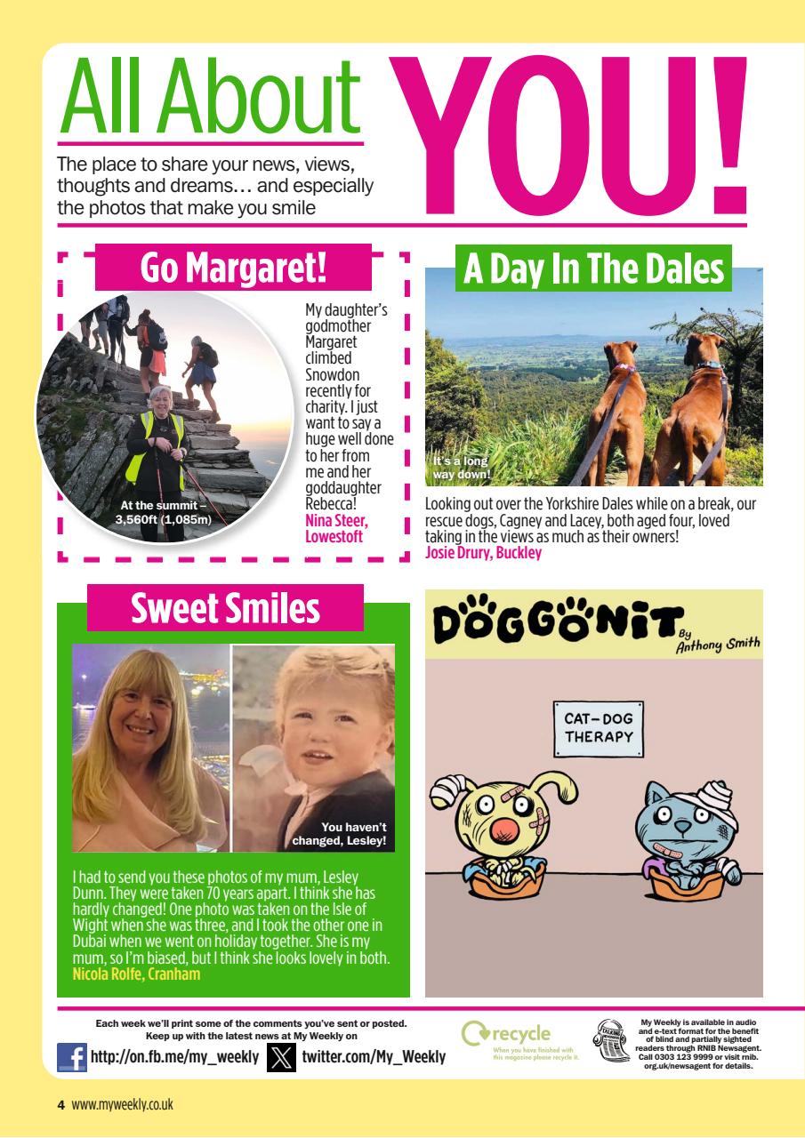 My Weekly Preview Pages