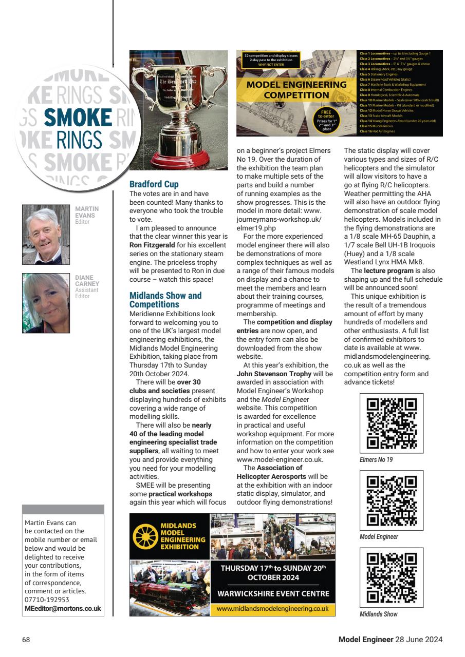 Model Engineer Preview Pages