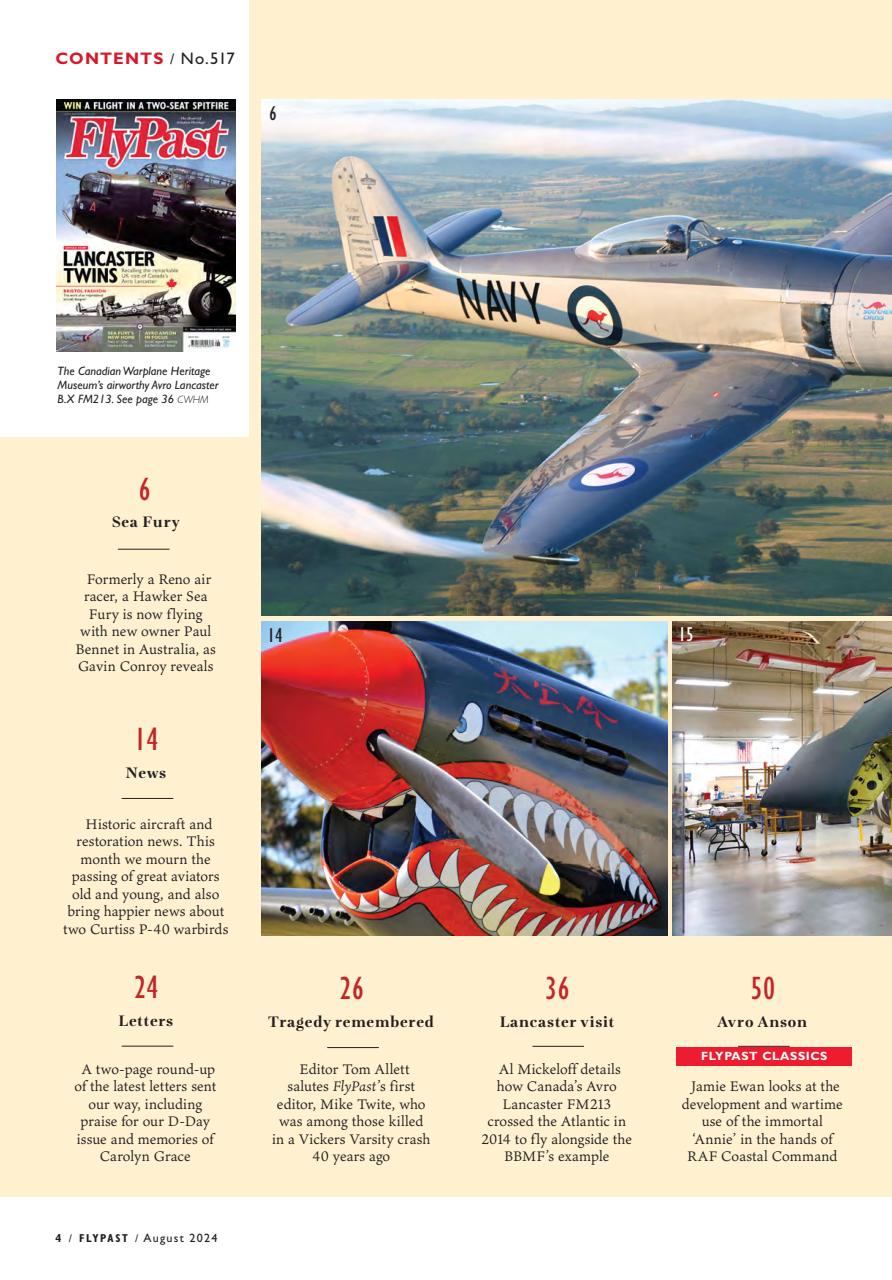 FlyPast Preview Pages
