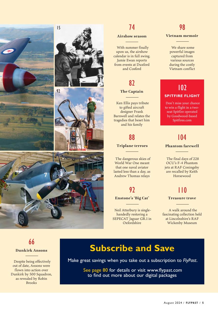 FlyPast Preview Pages