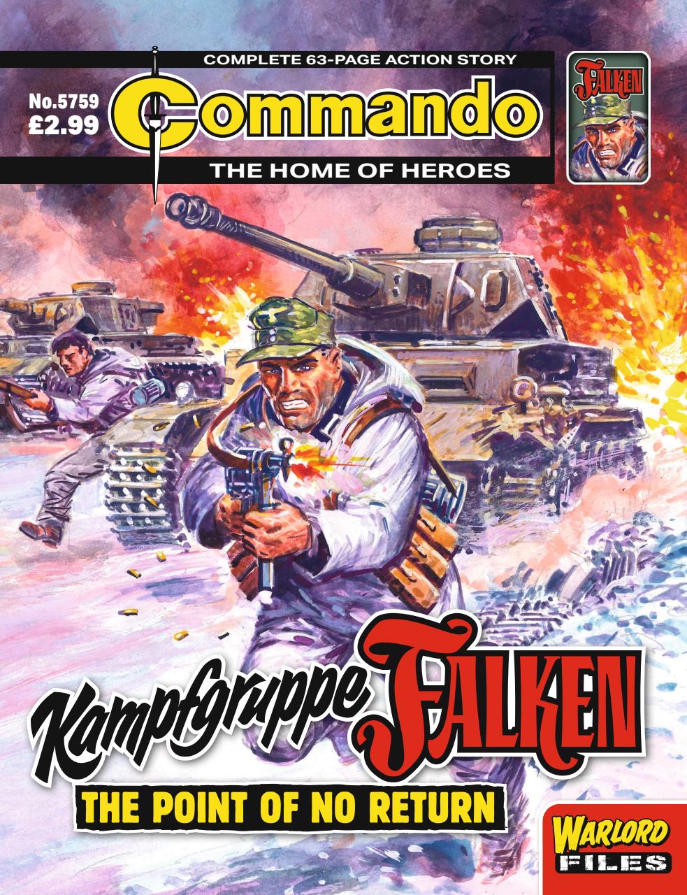 Commando Preview Pages