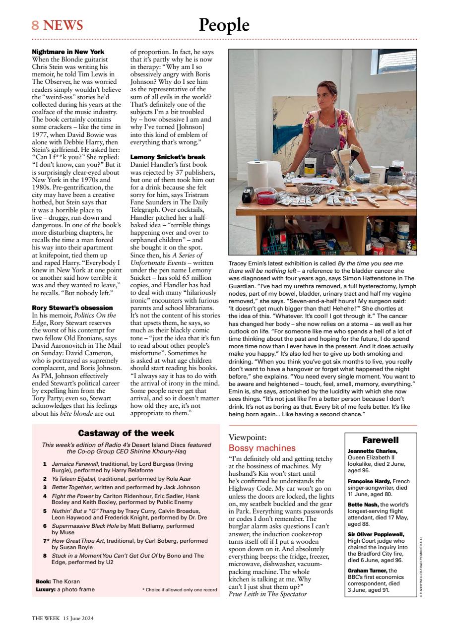 The Week Preview Pages