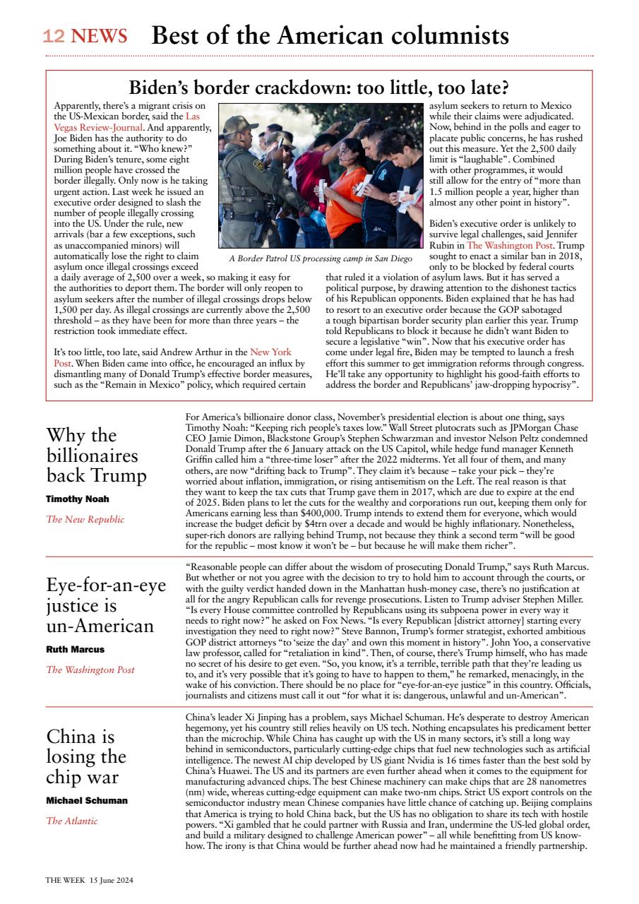 The Week Preview Pages