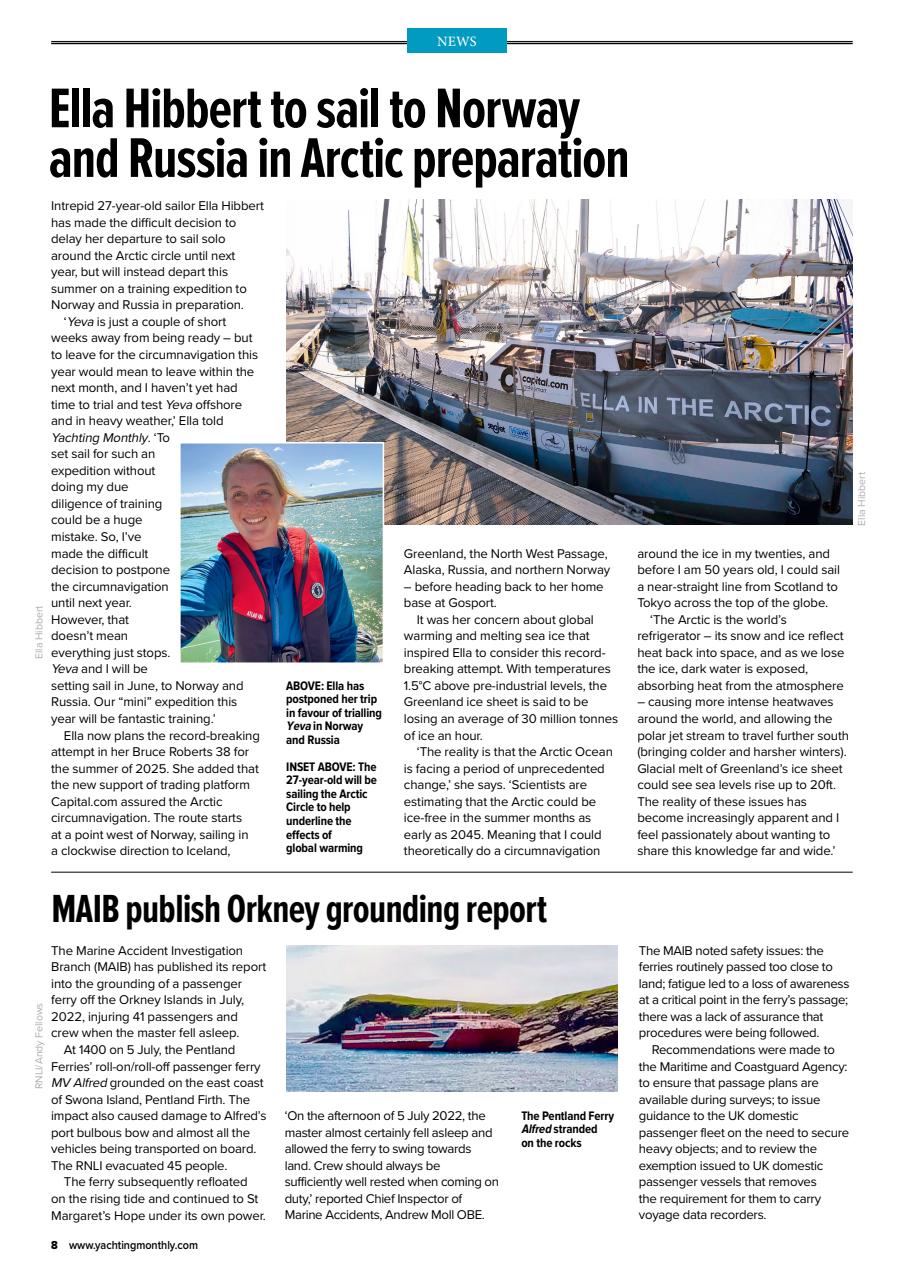Yachting Monthly Preview Pages