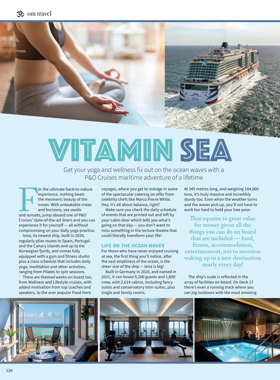 OM Yoga Magazine Preview Pages