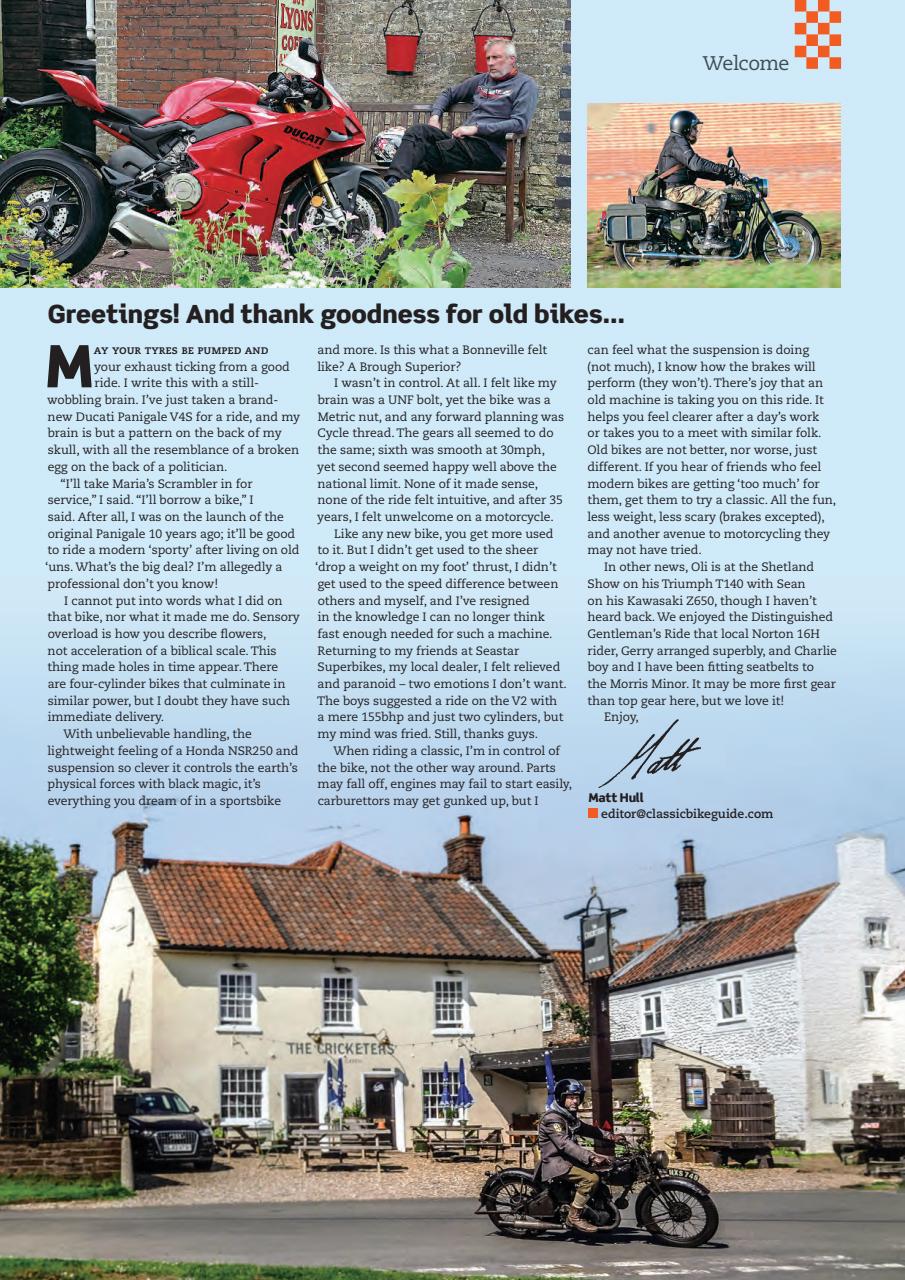 Classic Bike Guide Preview Pages