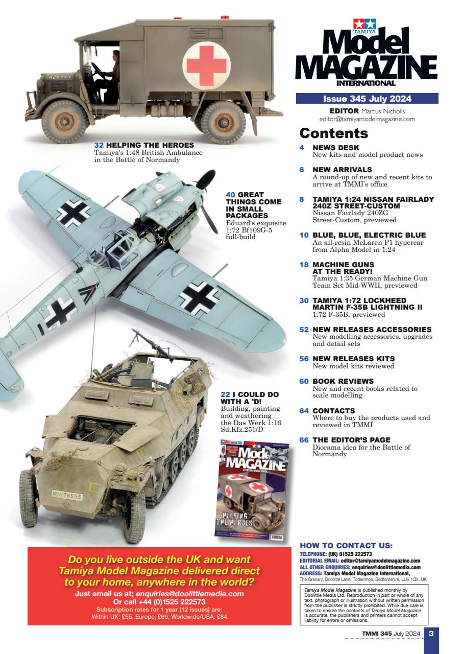 Tamiya Model Magazine Preview Pages