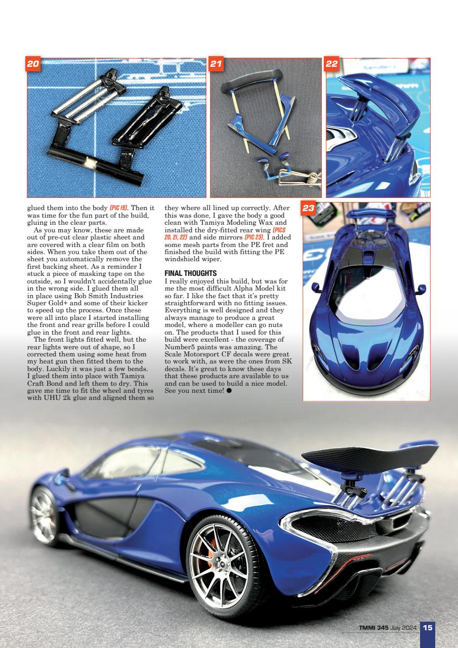 Tamiya Model Magazine Preview Pages