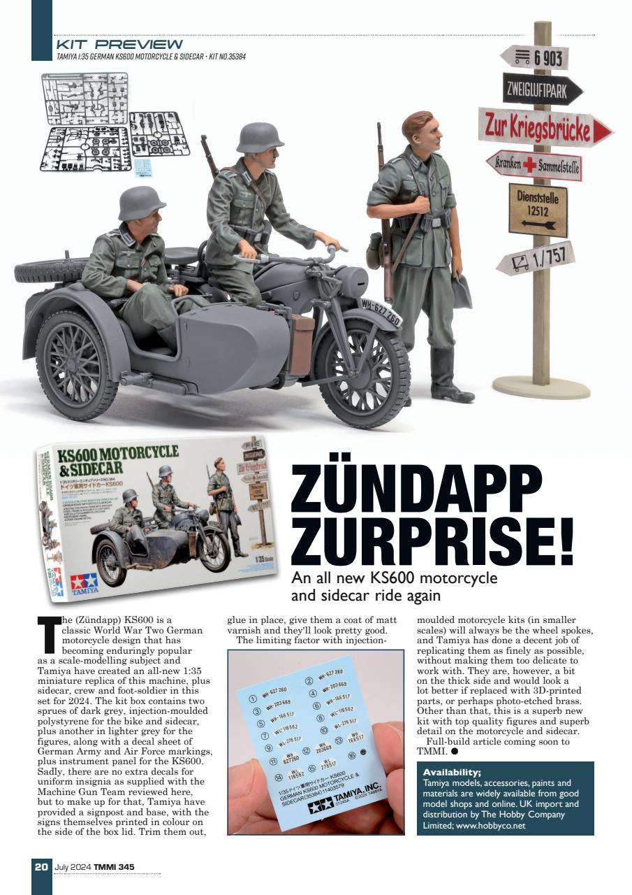 Tamiya Model Magazine Preview Pages