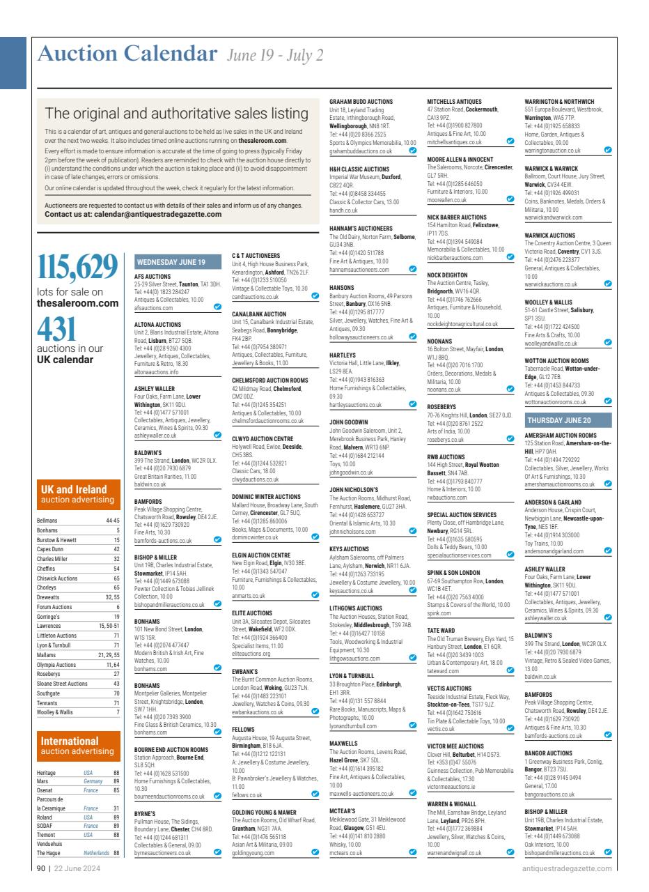 Antiques Trade Gazette Preview Pages