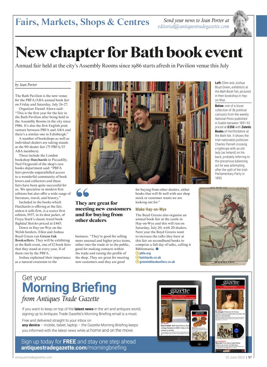 Antiques Trade Gazette Preview Pages