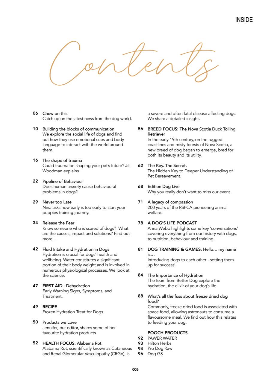 Edition Dog Preview Pages