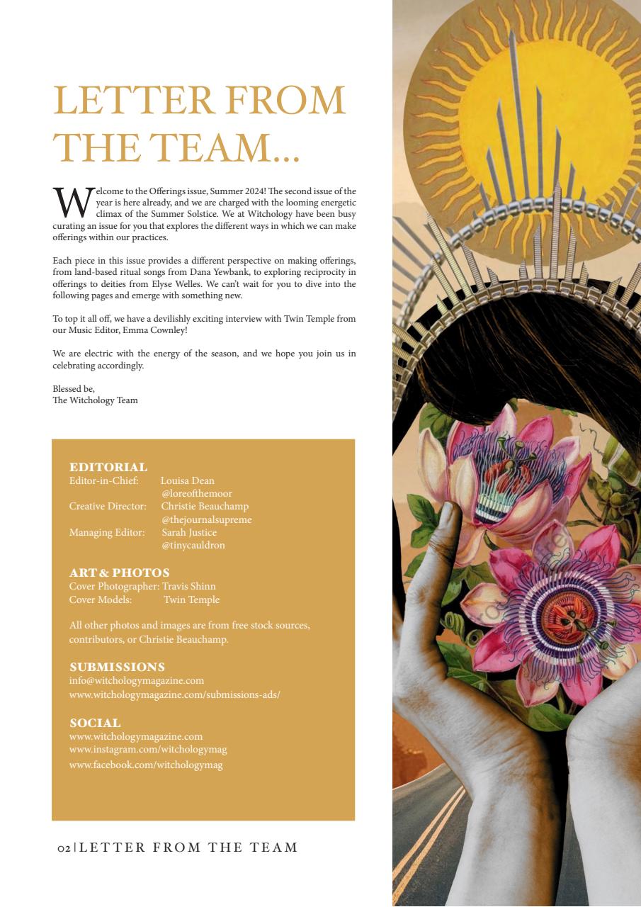 Witchology Magazine Preview Pages