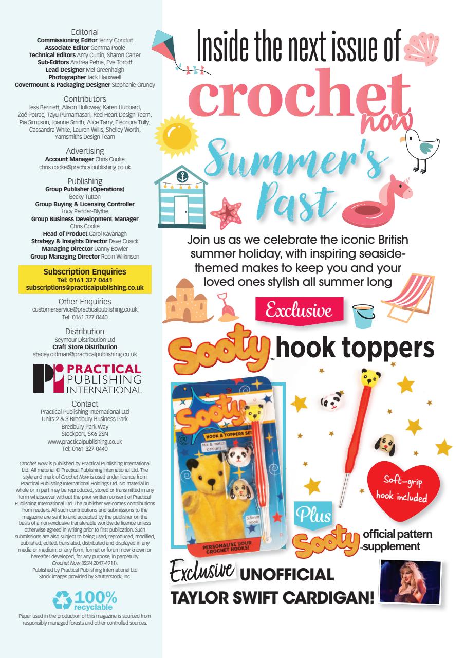 Crochet Now Magazine Preview Pages