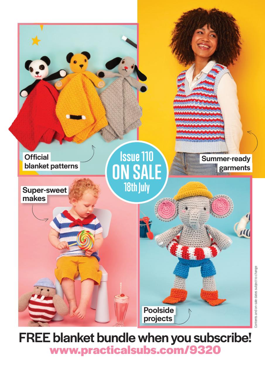 Crochet Now Magazine Preview Pages