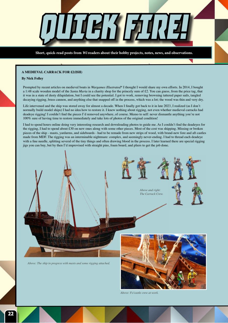 Wargames Illustrated Preview Pages