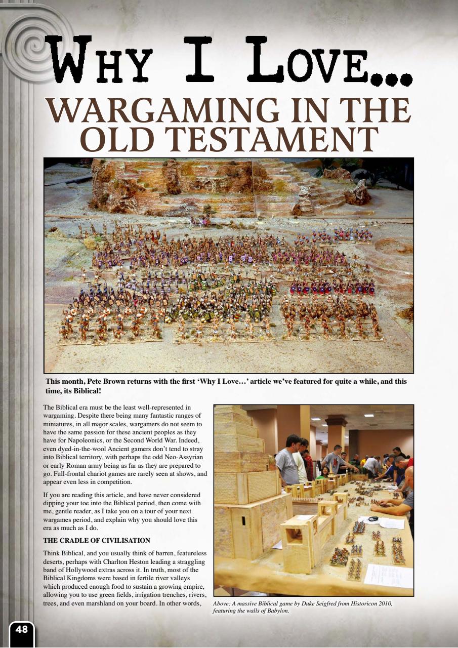 Wargames Illustrated Preview Pages
