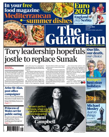The Guardian Newspaper issue Saturday, June 15, 2024