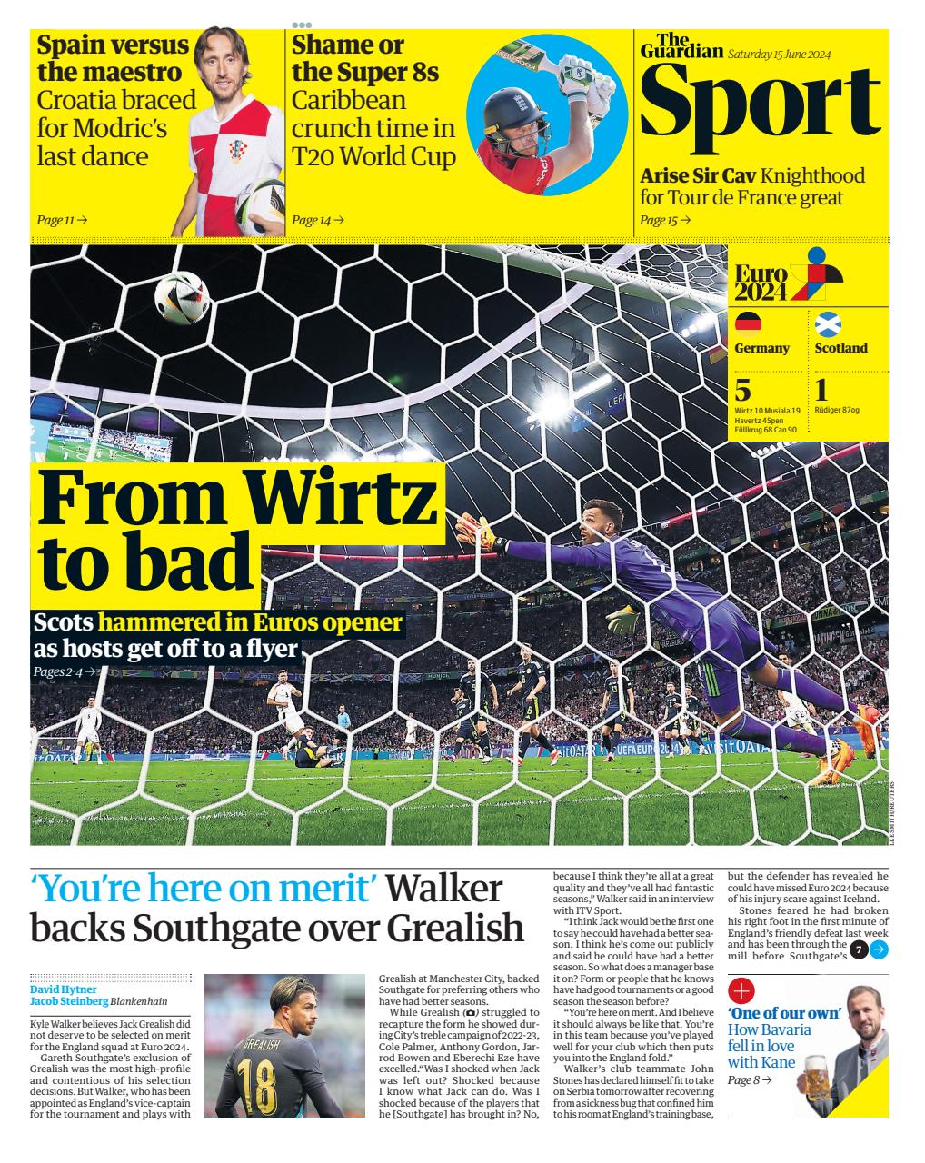 The Guardian Newspaper Preview Pages