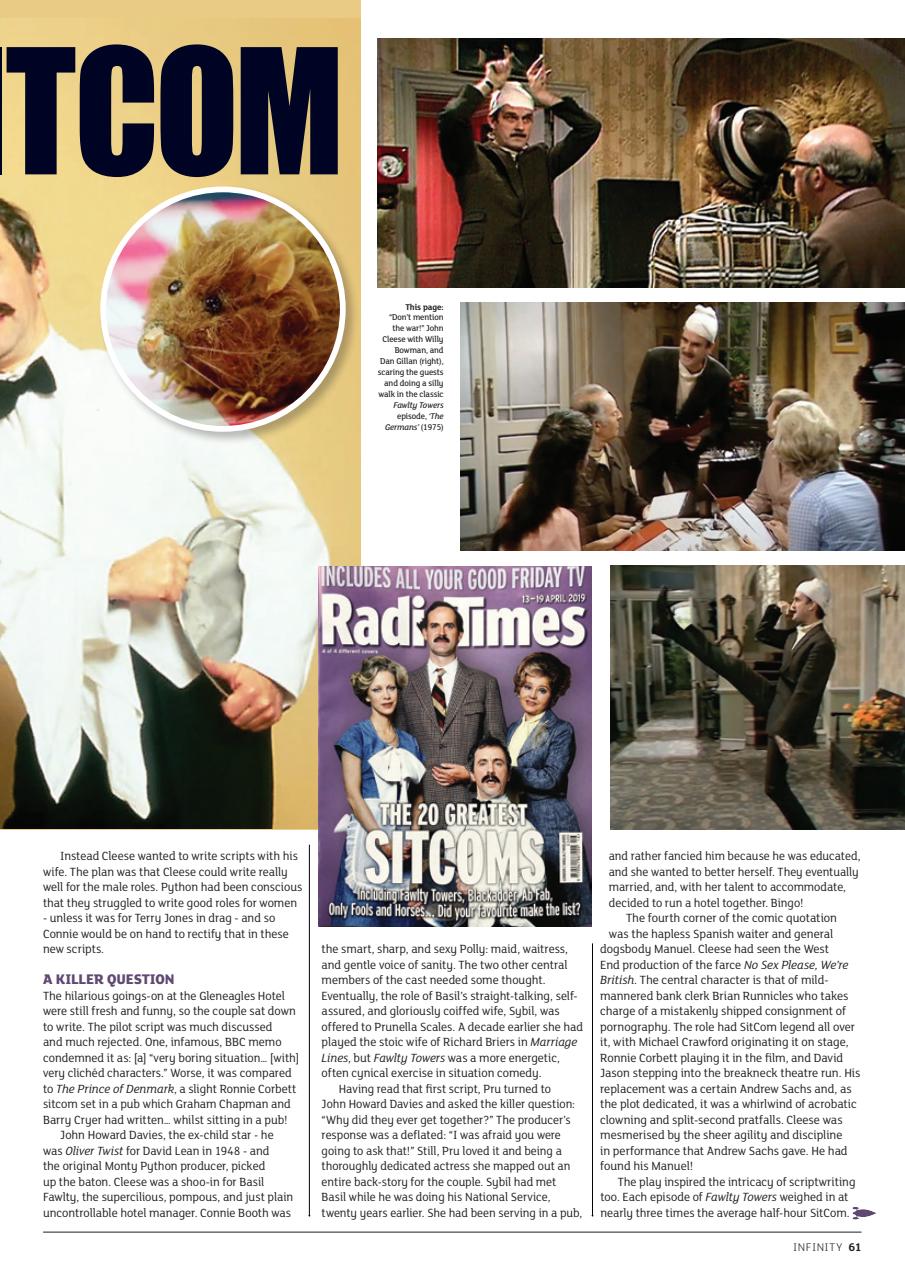 Infinity Magazine Preview Pages