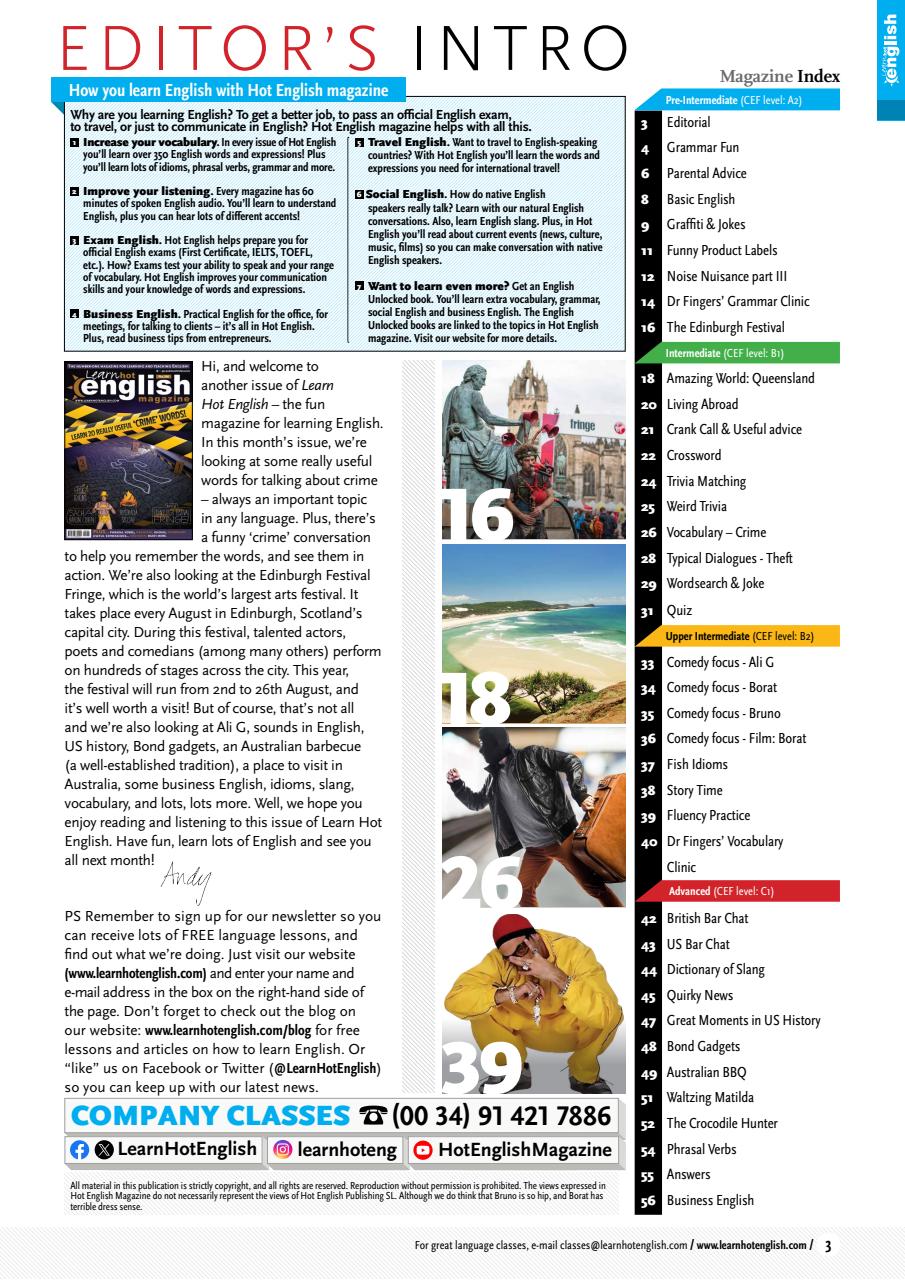 Learn Hot English Preview Pages