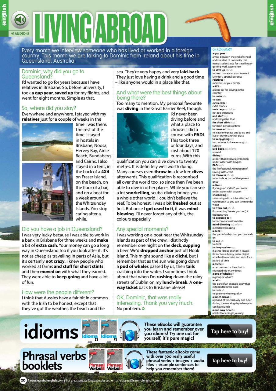 Learn Hot English Preview Pages