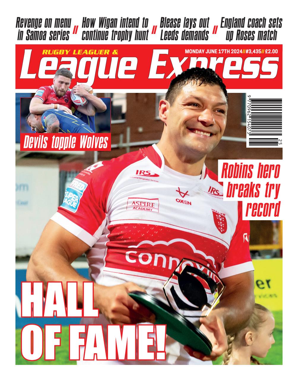 League Express Preview Pages