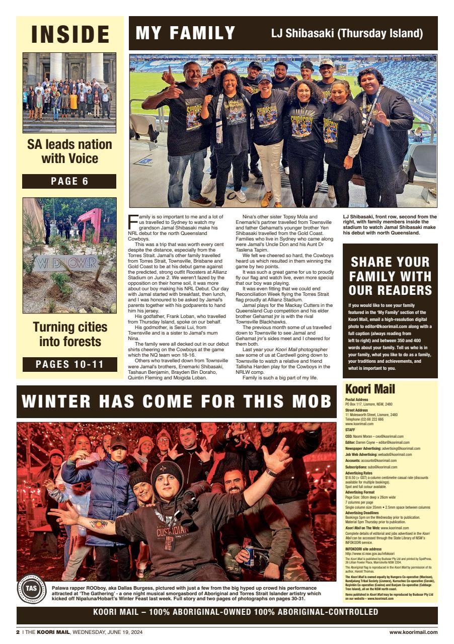 Koori Mail Preview Pages