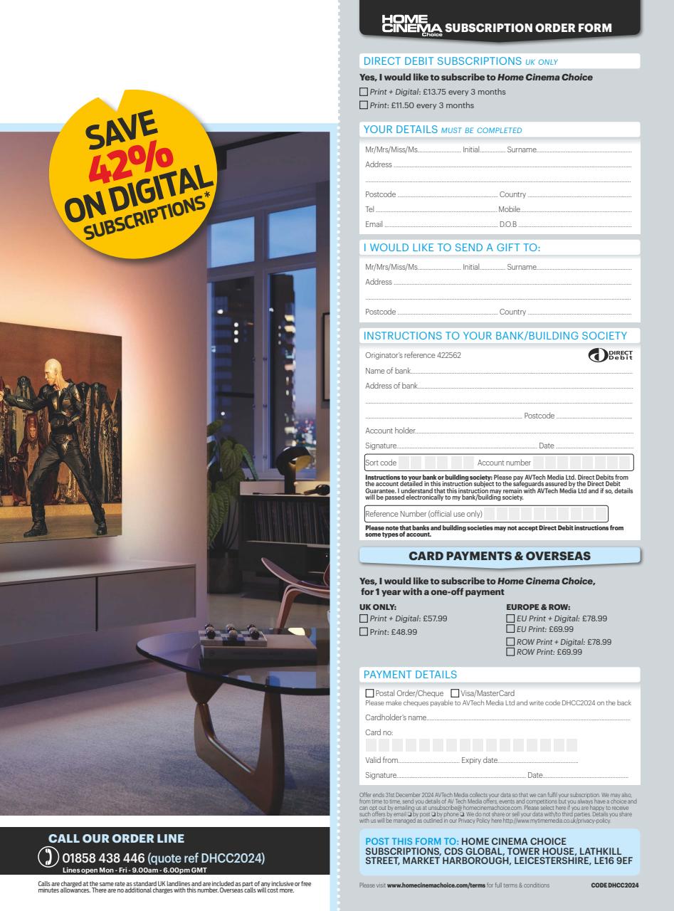 Home Cinema Choice Preview Pages