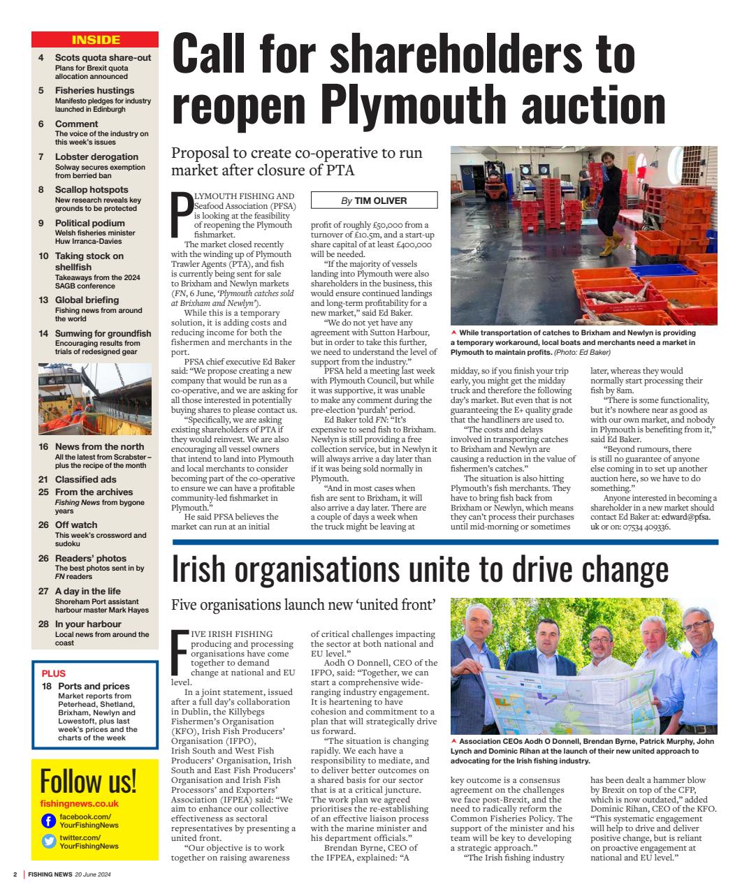 Fishing News Preview Pages