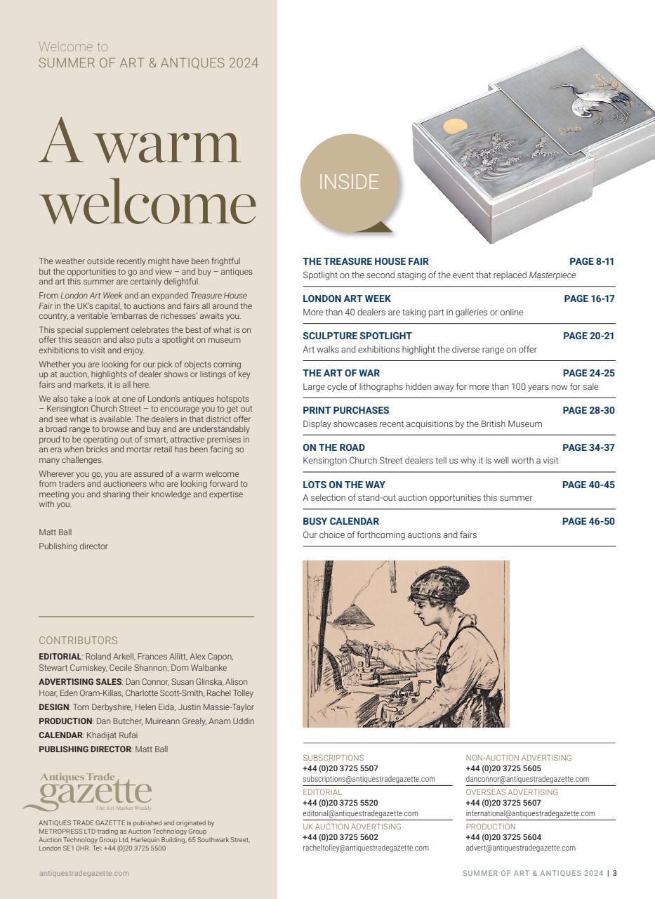 Antiques Trade Gazette Preview Pages