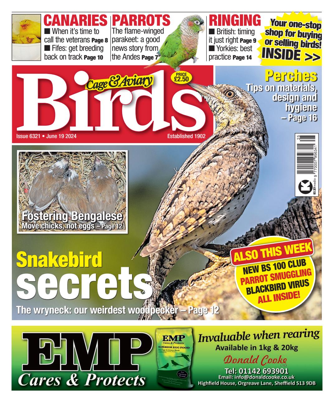 Cage & Aviary Birds Preview Pages