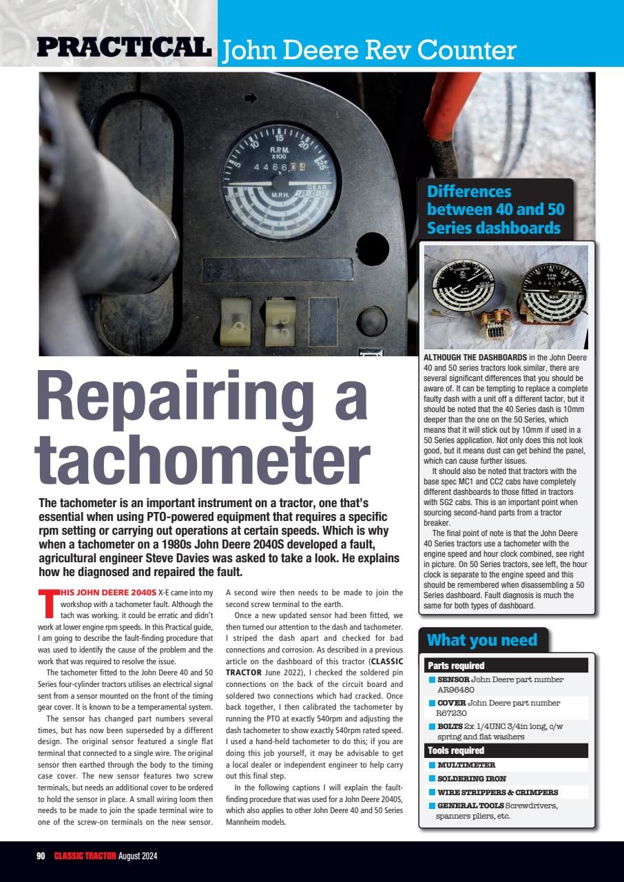 Classic Tractor Preview Pages