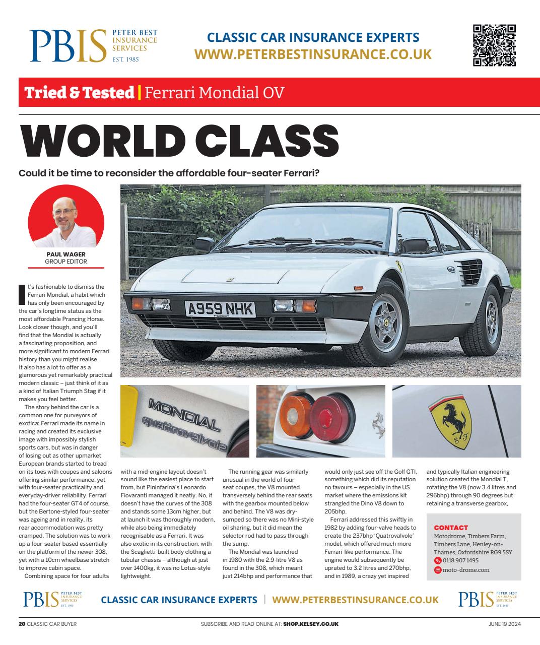 Classic Car Buyer Preview Pages