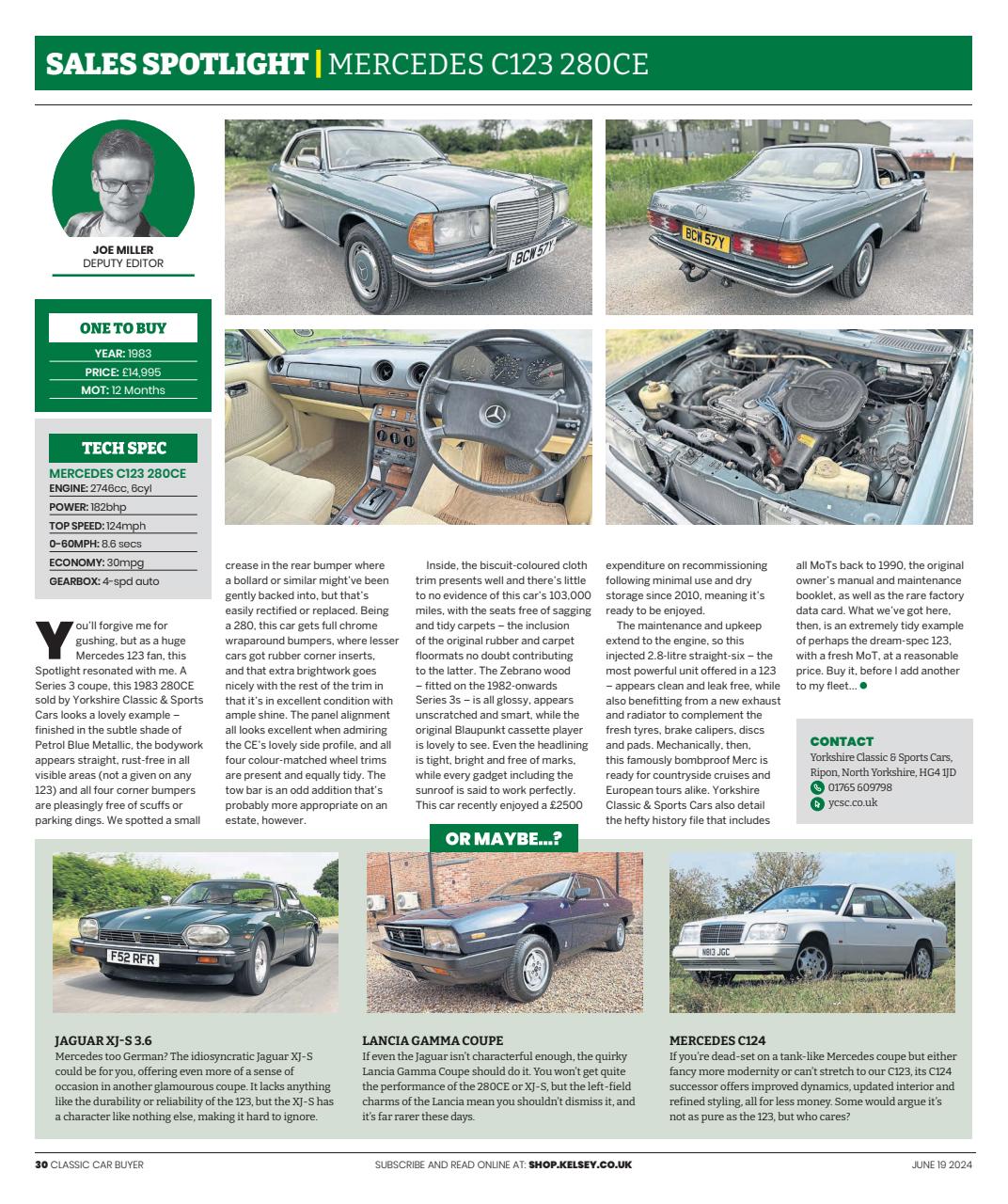 Classic Car Buyer Preview Pages